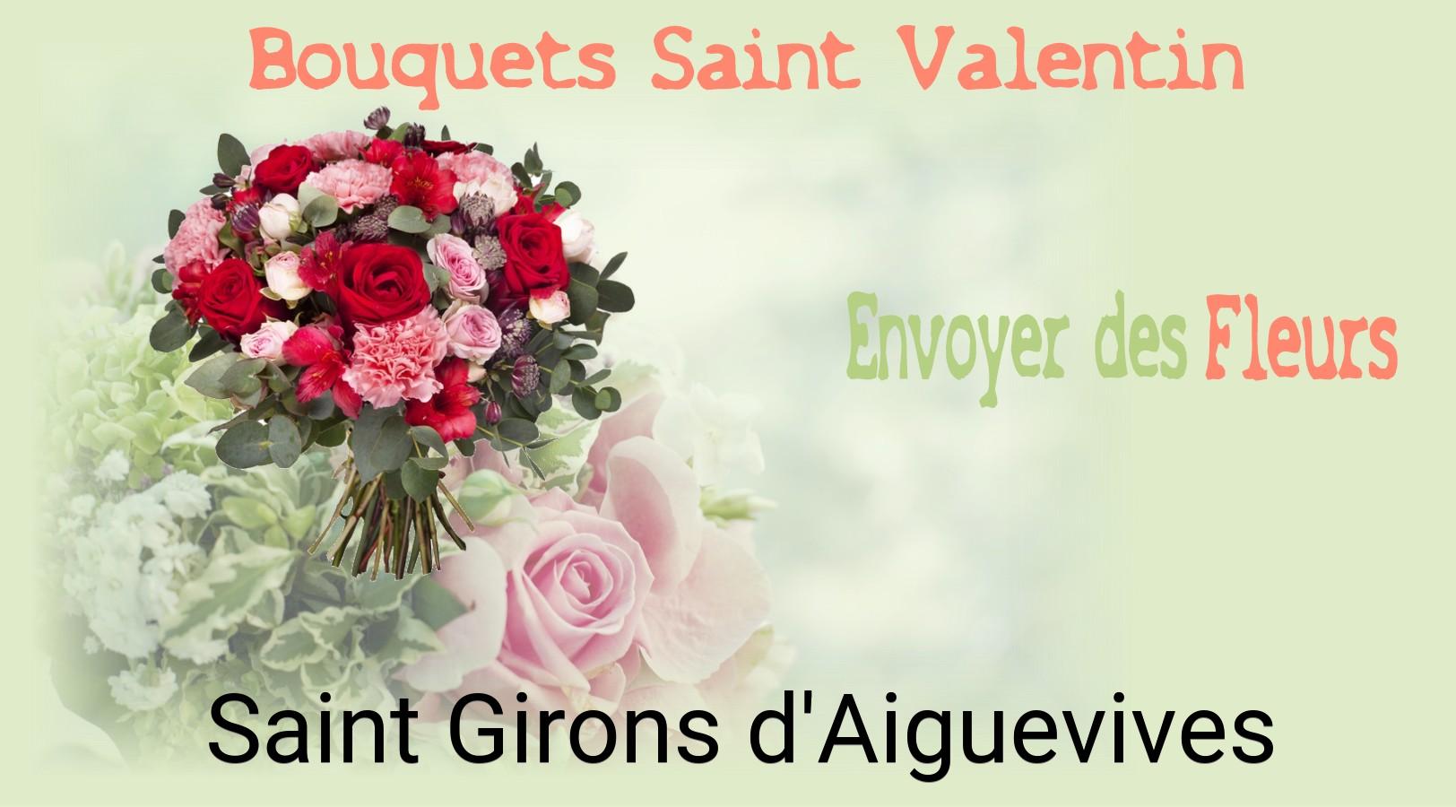 Roses de Saint-Valentin livrées à Saint-Girons-d'Aiguevives